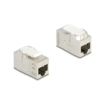 Delock Keystone Module RJ45 Cat.6A F to F – Product Photo