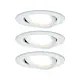 Paulmann EBL Set Nova Coin LED 3 pezzi orientabile – Foto del prodotto